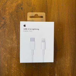 Apple lightning charging cable (1m) iPhone charger
